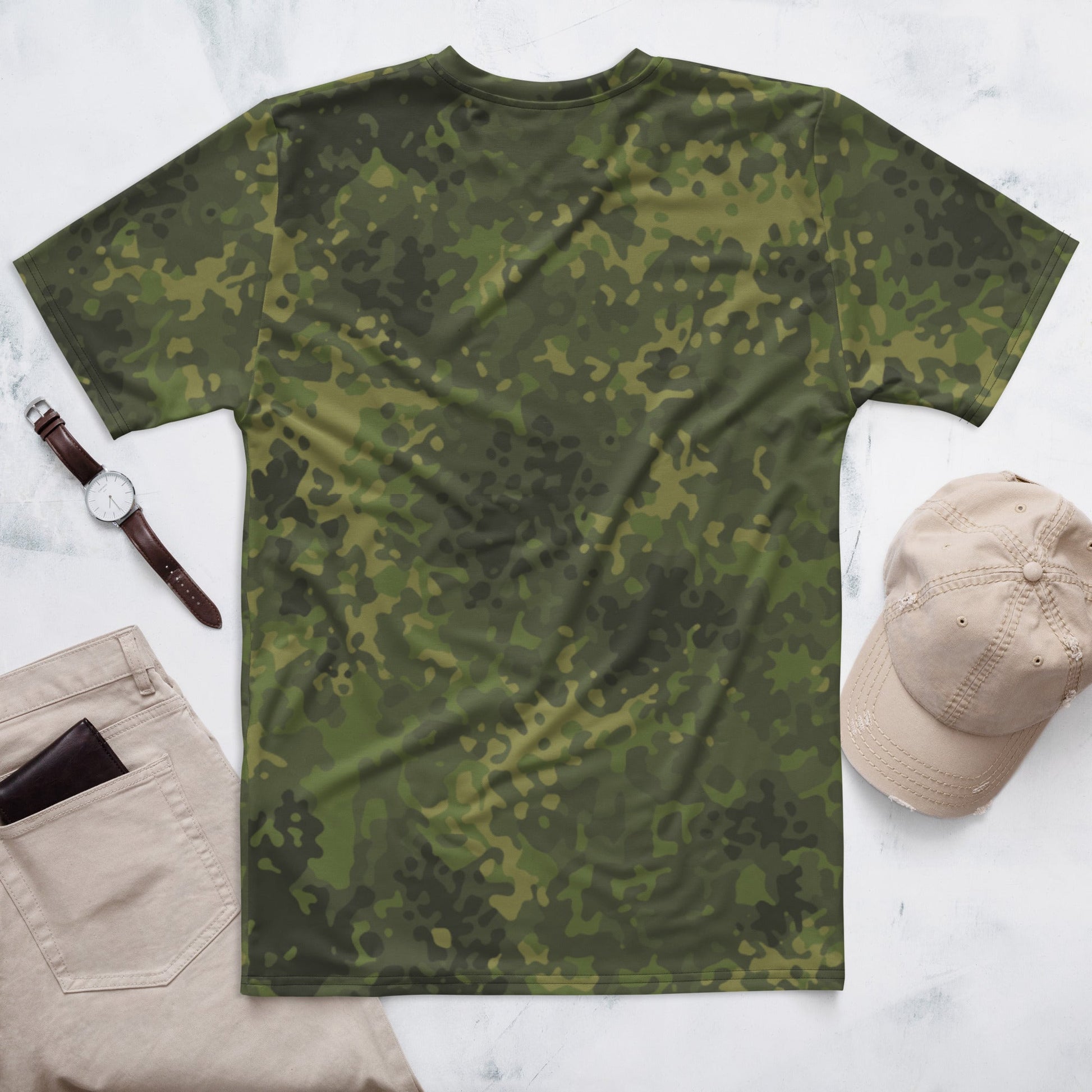 German Flecktarn Tropical CAMO Mens t-shirt - T-Shirts
