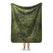 Flecktarn Bundeswehr Tropical CAMO Sherpa Blanket - 50″×60″