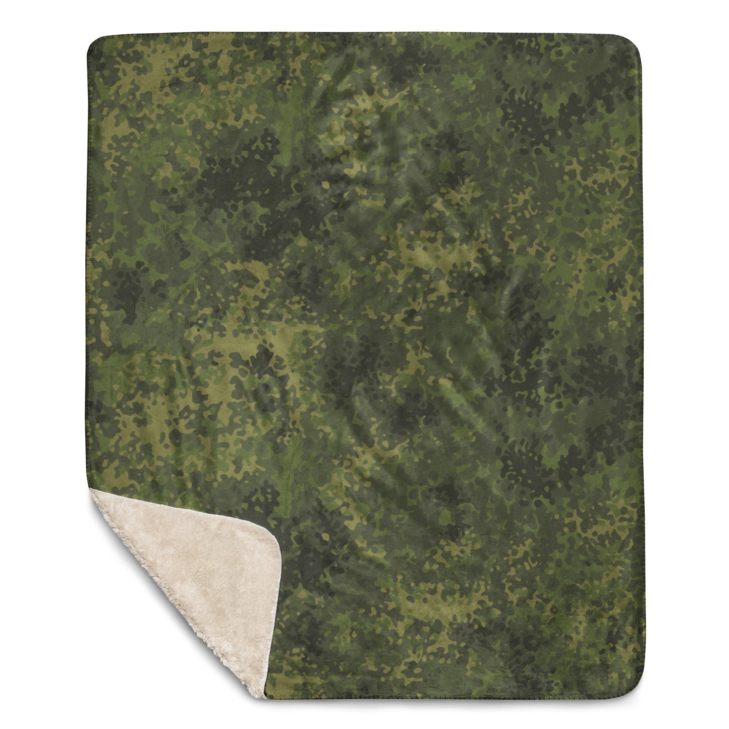 German Flecktarn Tropical CAMO Sherpa blanket - Blankets
