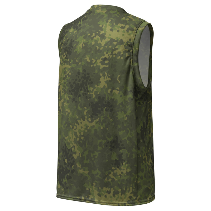 Flecktarn Bundeswehr Tropical CAMO Unisex Basketball Jersey