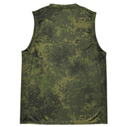Flecktarn Bundeswehr Tropical CAMO Unisex Basketball Jersey