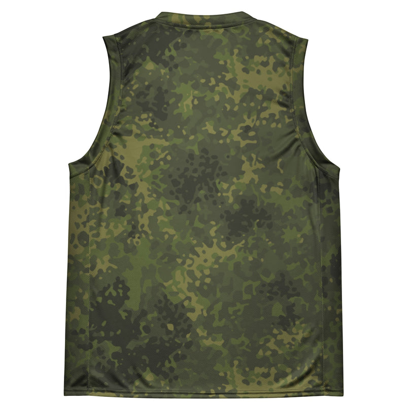 Flecktarn Bundeswehr Tropical CAMO Unisex Basketball Jersey