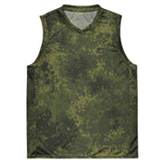 Flecktarn Bundeswehr Tropical CAMO Unisex Basketball Jersey