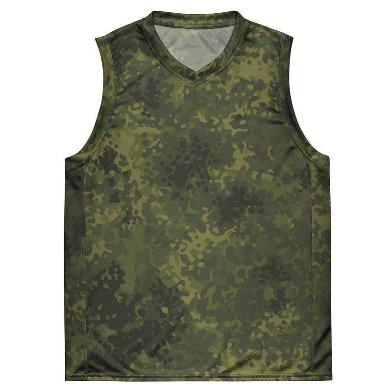 Flecktarn Bundeswehr Tropical CAMO Unisex Basketball Jersey