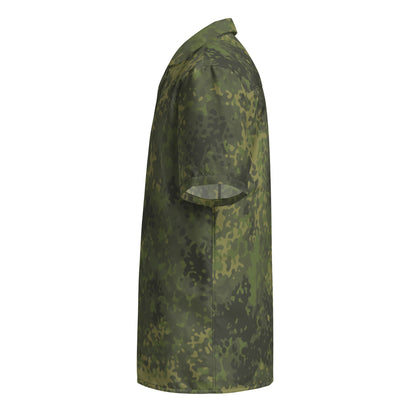 German Flecktarn Tropical CAMO Unisex button shirt - Button Shirts