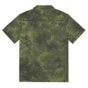 Flecktarn Bundeswehr Tropical CAMO Unisex Short-Sleeve Button Shirt
