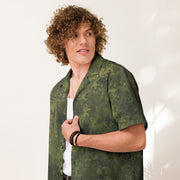 Flecktarn Bundeswehr Tropical CAMO Unisex Short-Sleeve Button Shirt
