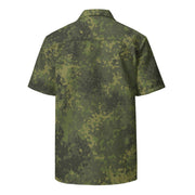 Flecktarn Bundeswehr Tropical CAMO Unisex Short-Sleeve Button Shirt