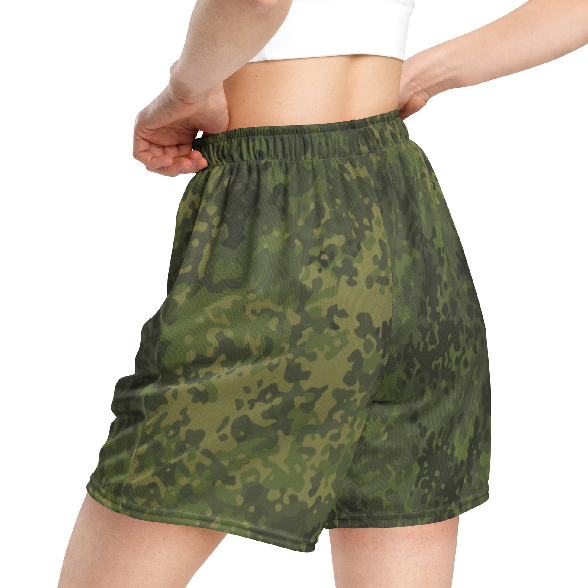 German Flecktarn Tropical CAMO Unisex mesh shorts - Mesh Shorts