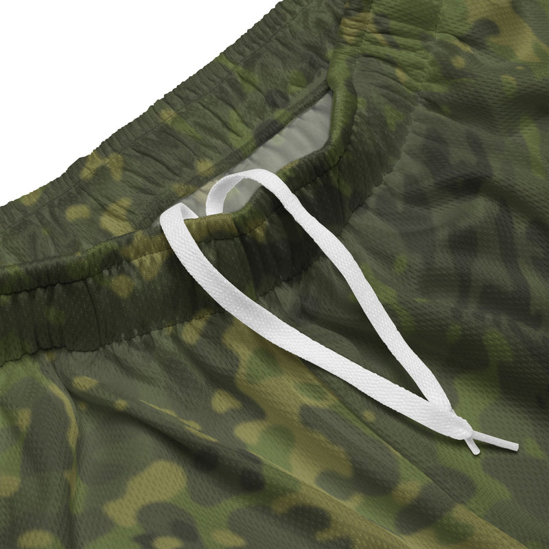 Flecktarn Bundeswehr Tropical CAMO Unisex Mesh Shorts