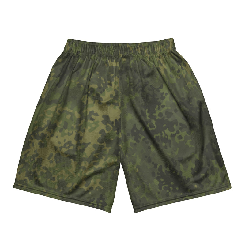Flecktarn Bundeswehr Tropical CAMO Unisex Mesh Shorts
