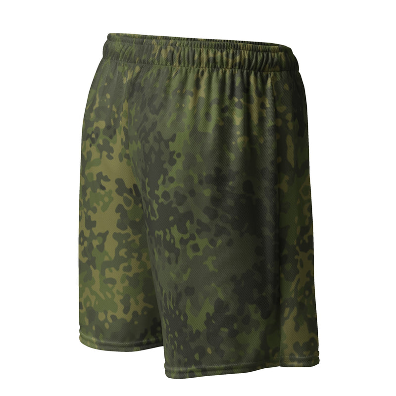 Flecktarn Bundeswehr Tropical CAMO Unisex Mesh Shorts