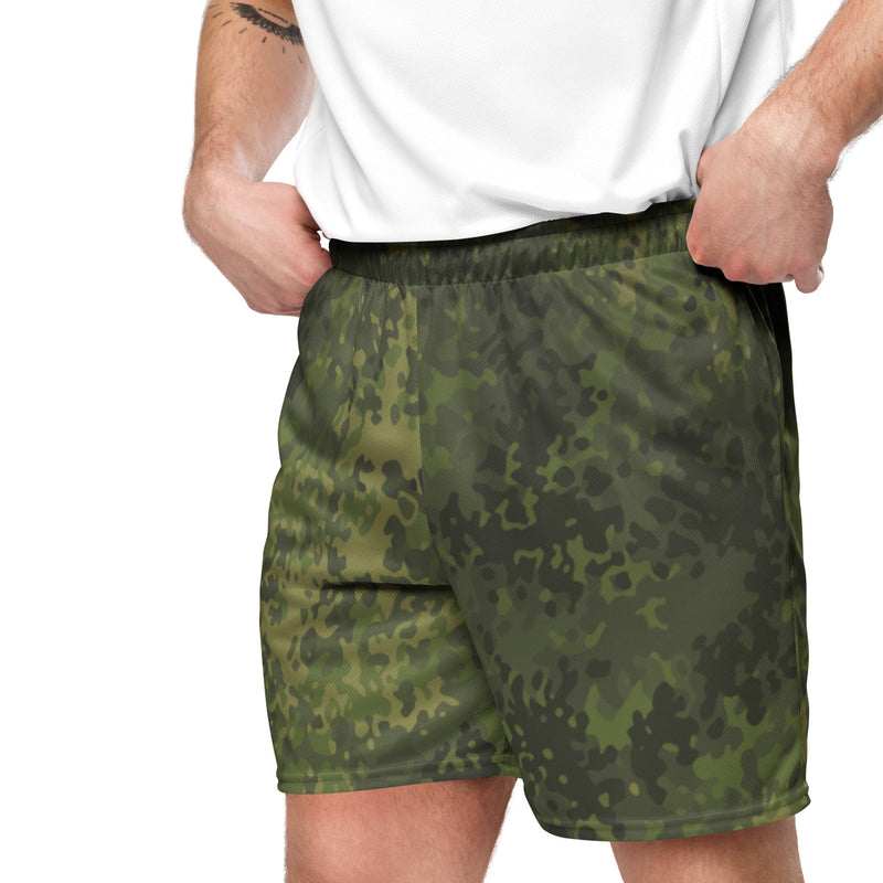 Flecktarn Bundeswehr Tropical CAMO Unisex Mesh Shorts