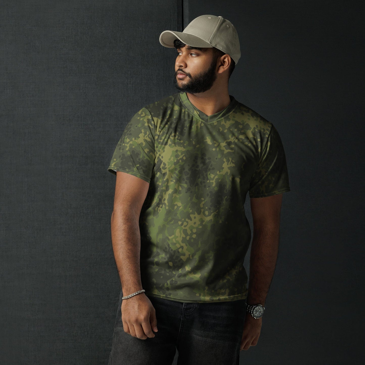German Flecktarn Tropical CAMO Unisex Sports Jersey