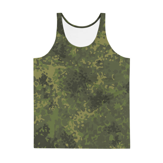 German Flecktarn Tropical CAMO Unisex Tank Top - Tops