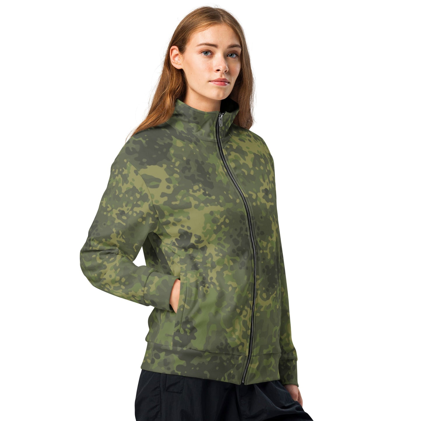 German Flecktarn Tropical CAMO Unisex track jacket - Track Jackets