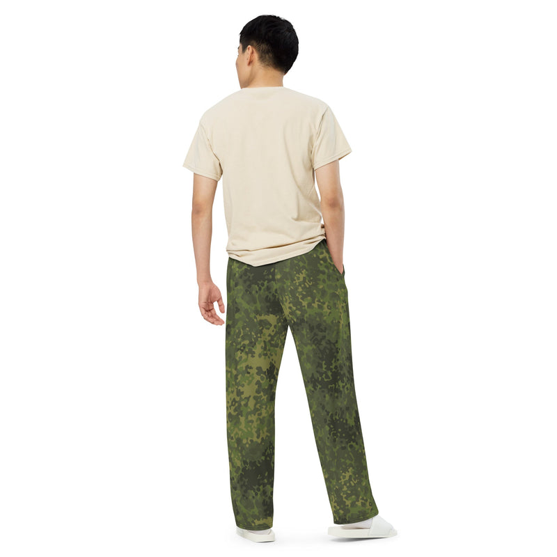 Flecktarn Bundeswehr Tropical CAMO Unisex Wide-Leg Leisure Pants