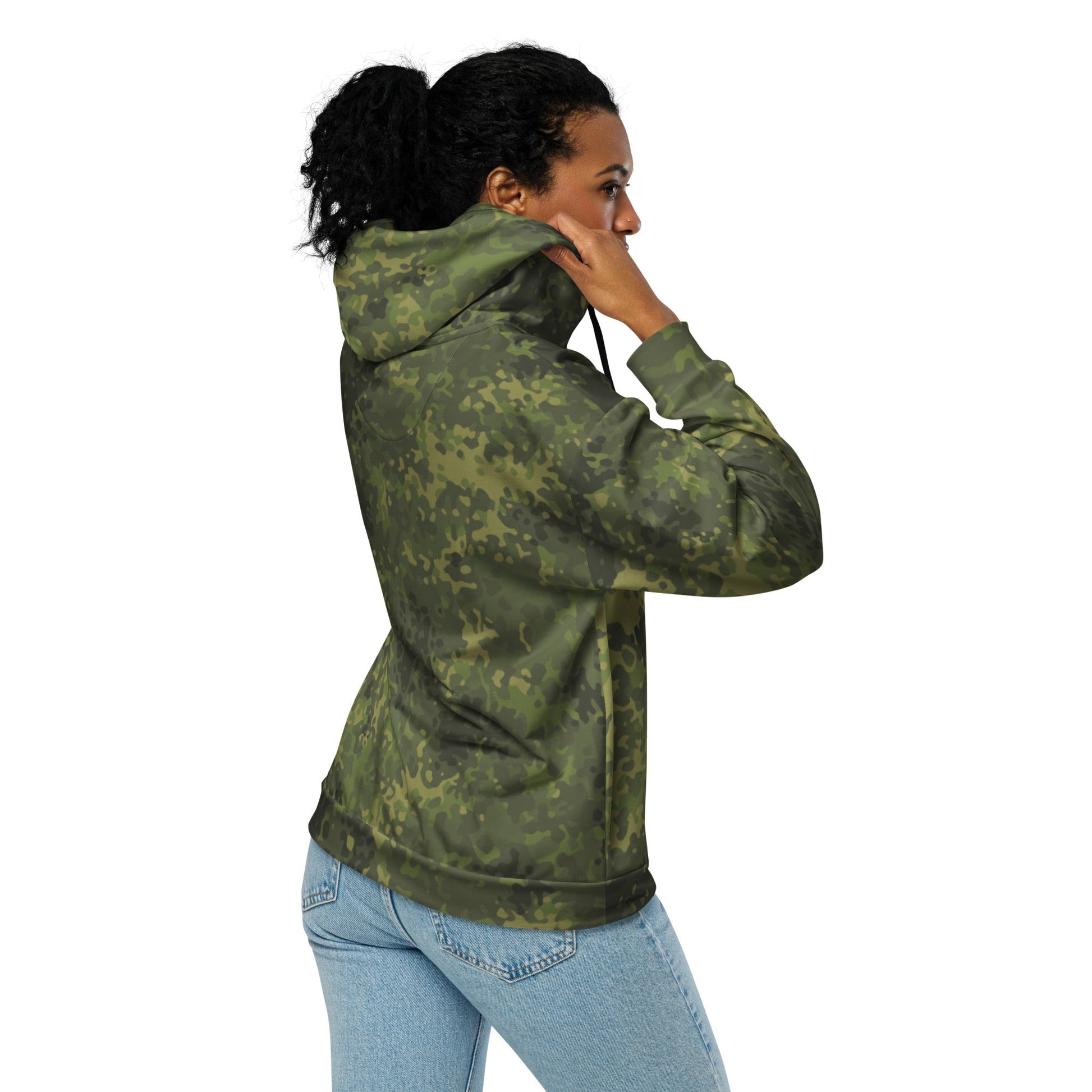 German Flecktarn Tropical CAMO Unisex Zip Hoodie