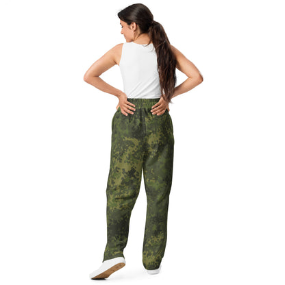 German Flecktarn Tropical CAMO Unisex Wide-Leg Joggers