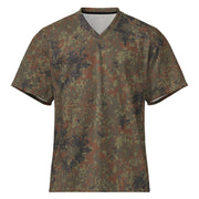 Flecktarn Bundeswehr Woodland CAMO Unisex American Football Jersey - 2XS