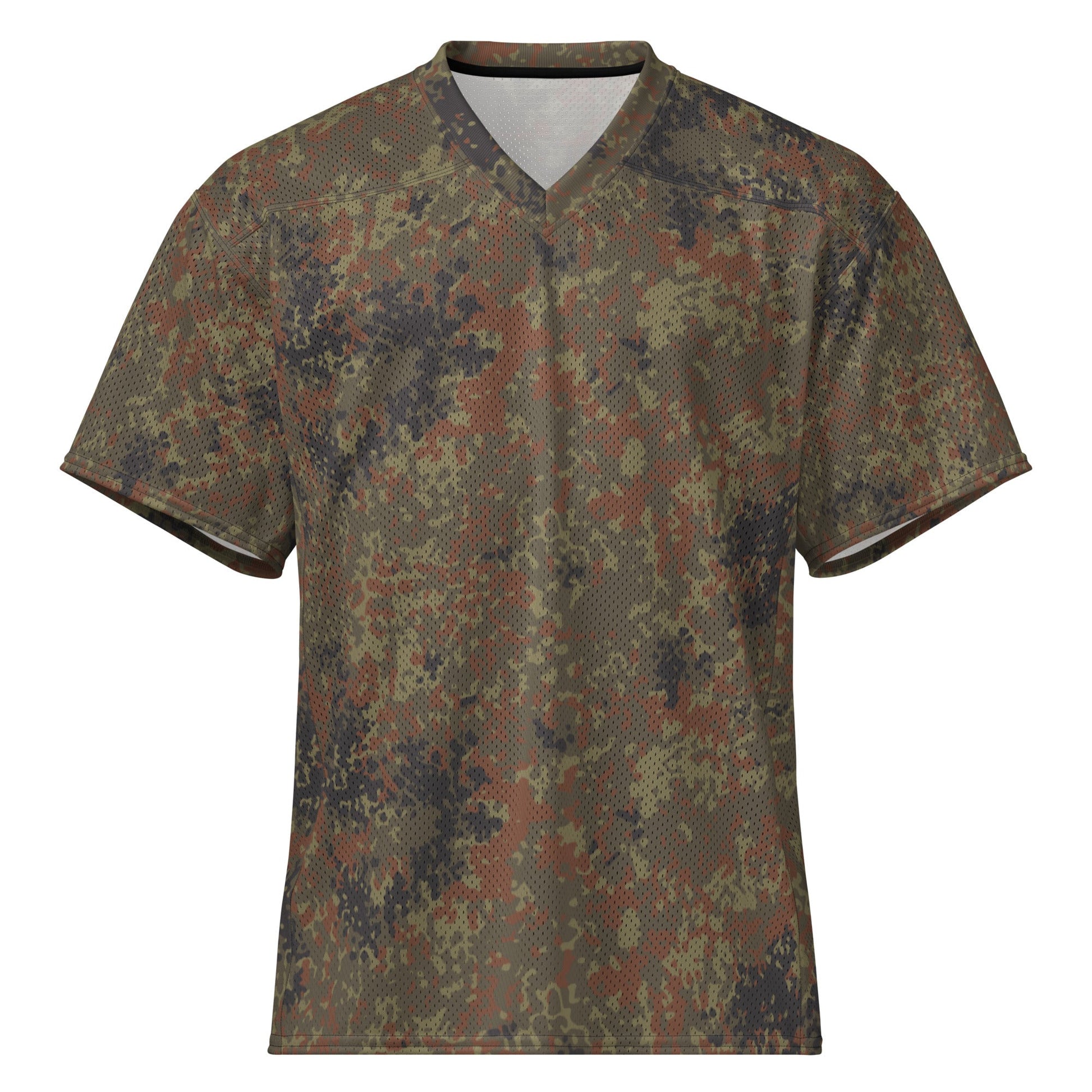 German Flecktarn CAMO Unisex American Football Jersey - 2XS