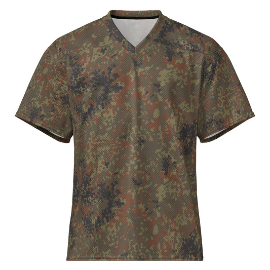 German Flecktarn CAMO Unisex American Football Jersey - 2XS