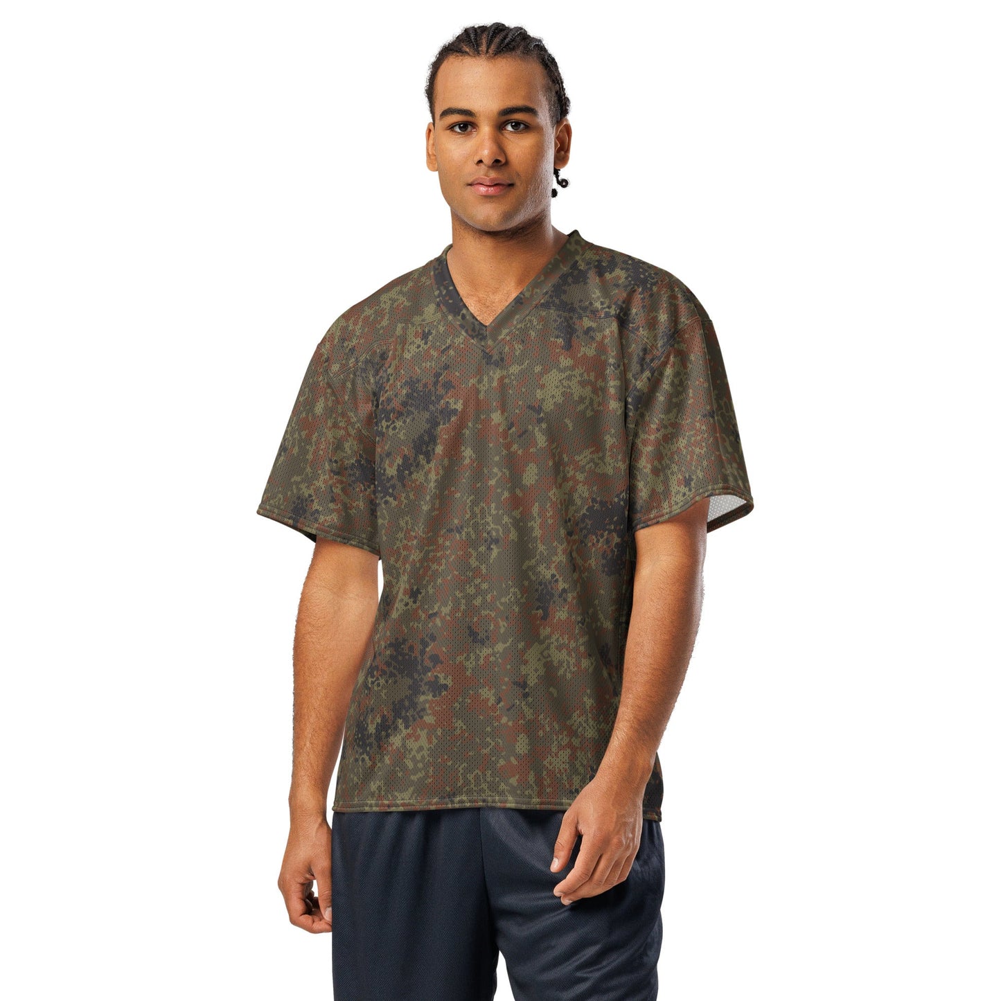 German Flecktarn CAMO Unisex American Football Jersey