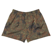 Flecktarn Bundeswehr Woodland CAMO Unisex Athletic Shorts