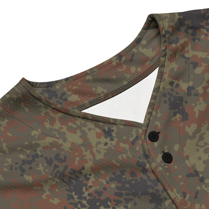 German Flecktarn CAMO Unisex Baseball Jersey