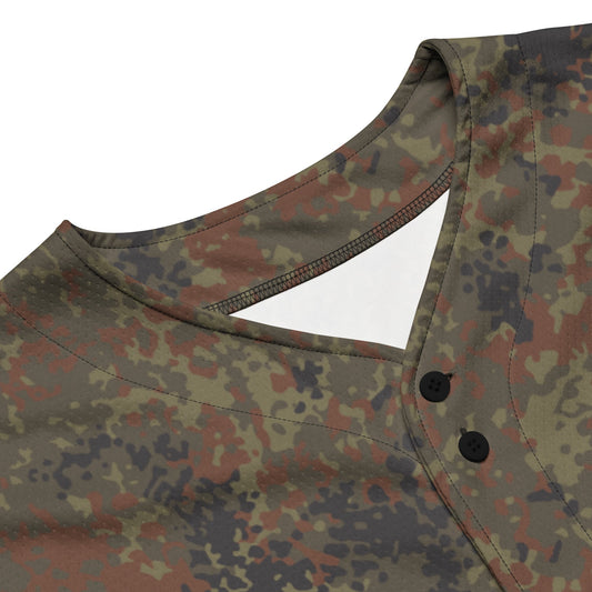 German Flecktarn CAMO Unisex Baseball Jersey