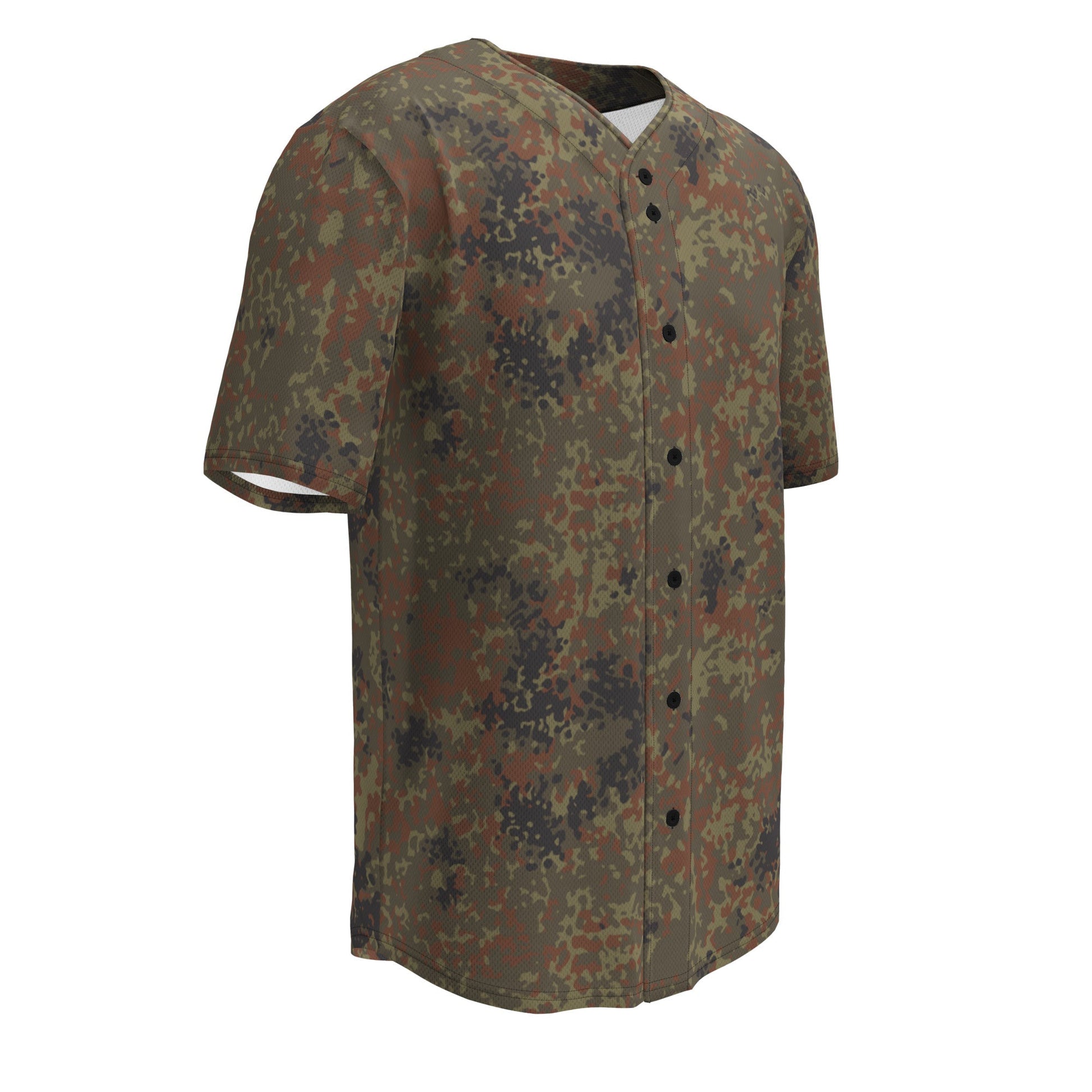 German Flecktarn CAMO Unisex Baseball Jersey