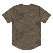 Flecktarn Bundeswehr Woodland CAMO Unisex Baseball Jersey