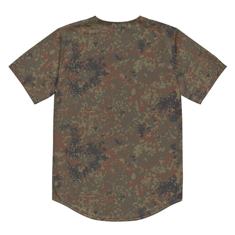 Flecktarn Bundeswehr Woodland CAMO Unisex Baseball Jersey