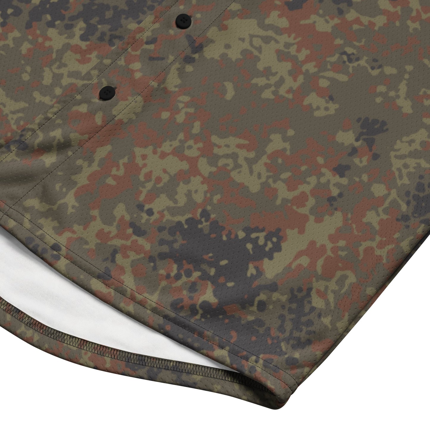 German Flecktarn CAMO Unisex Baseball Jersey