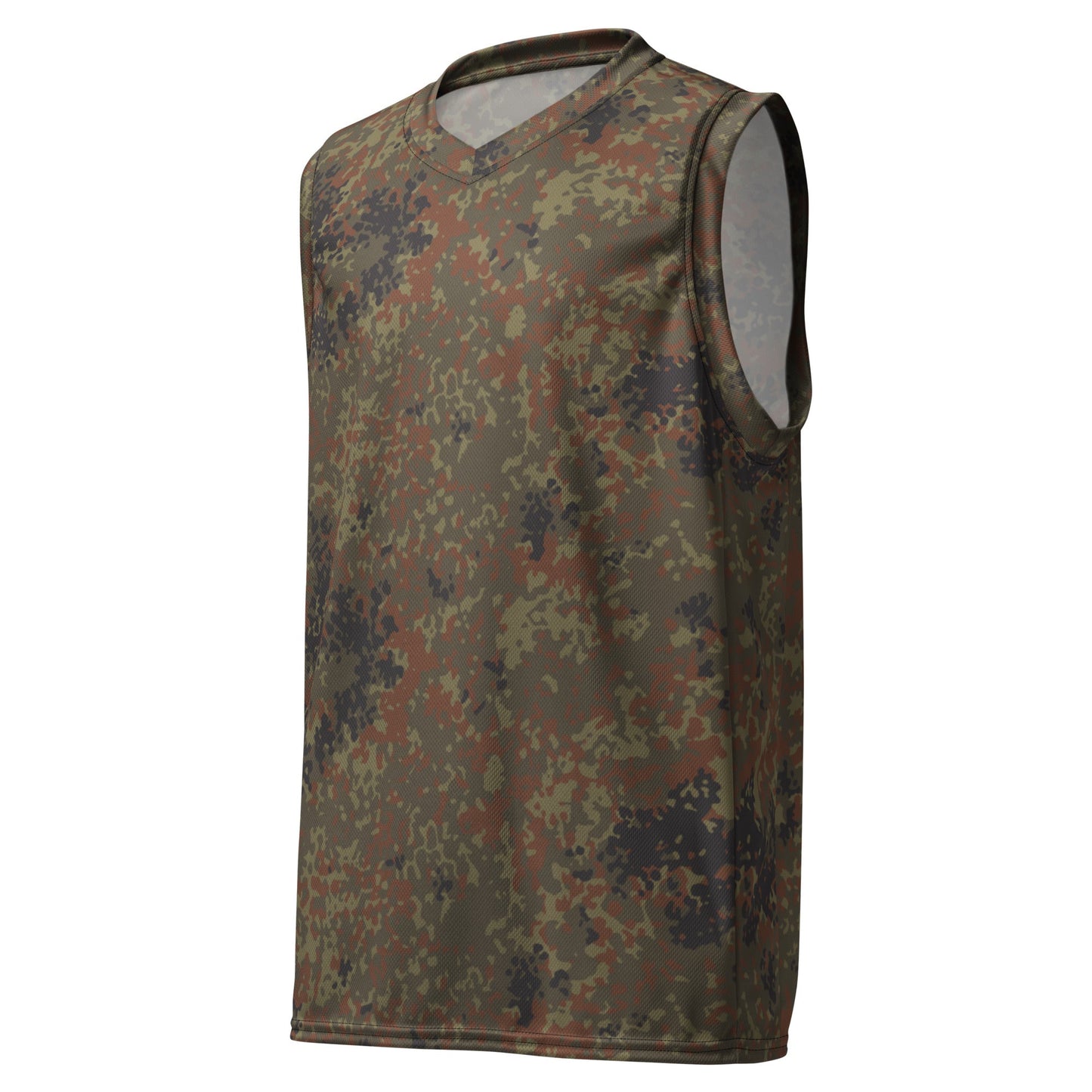 German Flecktarn CAMO Unisex Basketball Jersey