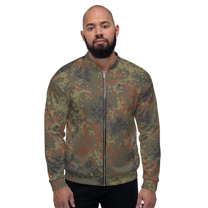 German Flecktarn CAMO Unisex Bomber Jacket - Jackets