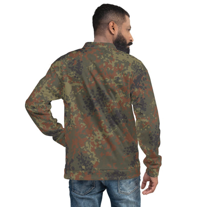 German Flecktarn CAMO Unisex Bomber Jacket - Jackets