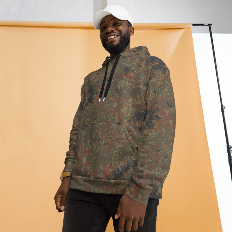 Flecktarn Bundeswehr Woodland CAMO Unisex Hoodie