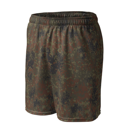 German Flecktarn CAMO Unisex Mesh Shorts