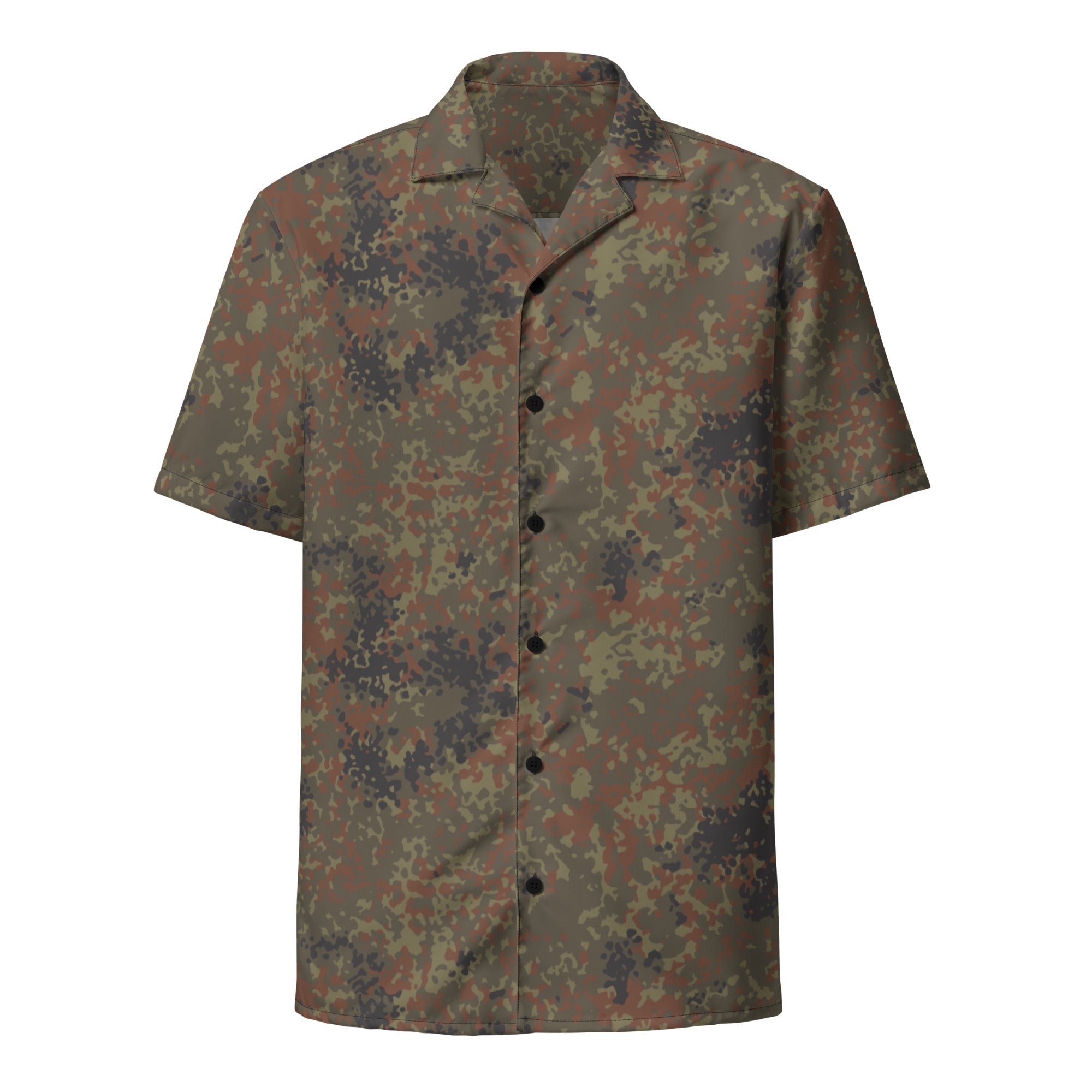 CAMO HQ - Flecktarn Bundeswehr Woodland CAMO Unisex Short-Sleeve