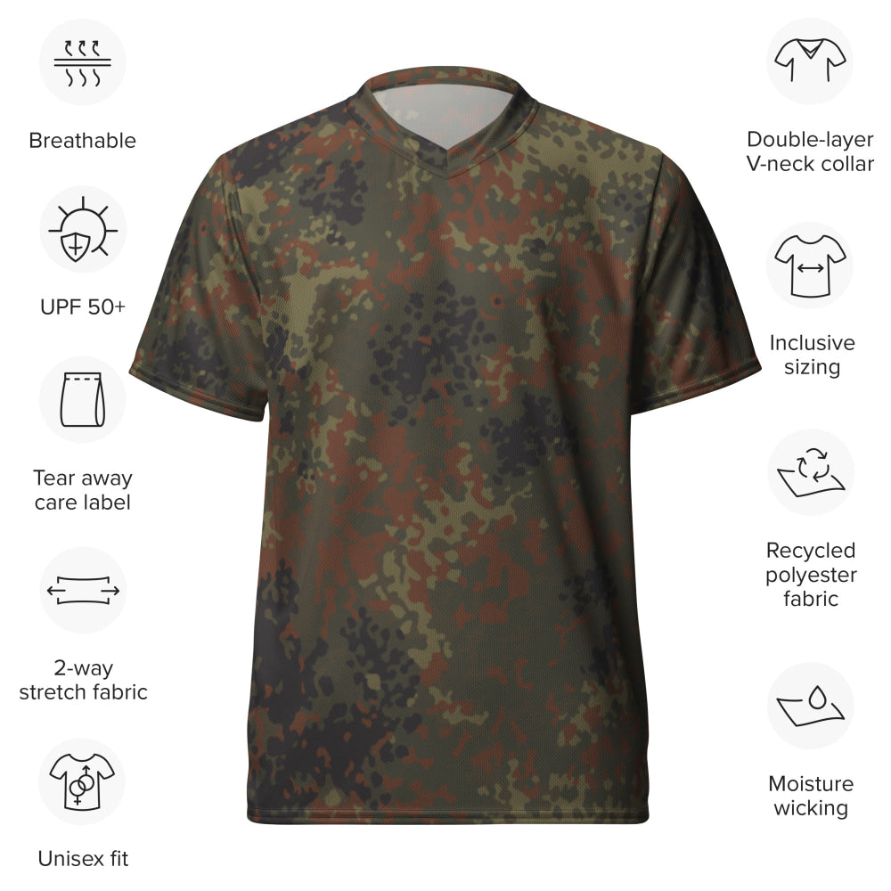 German Flecktarn CAMO unisex sports jersey - Unisex Sports Jersey