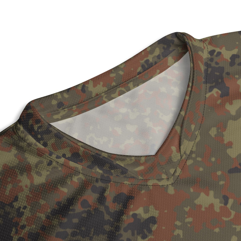 Flecktarn Bundeswehr Woodland CAMO Unisex Sports Jersey
