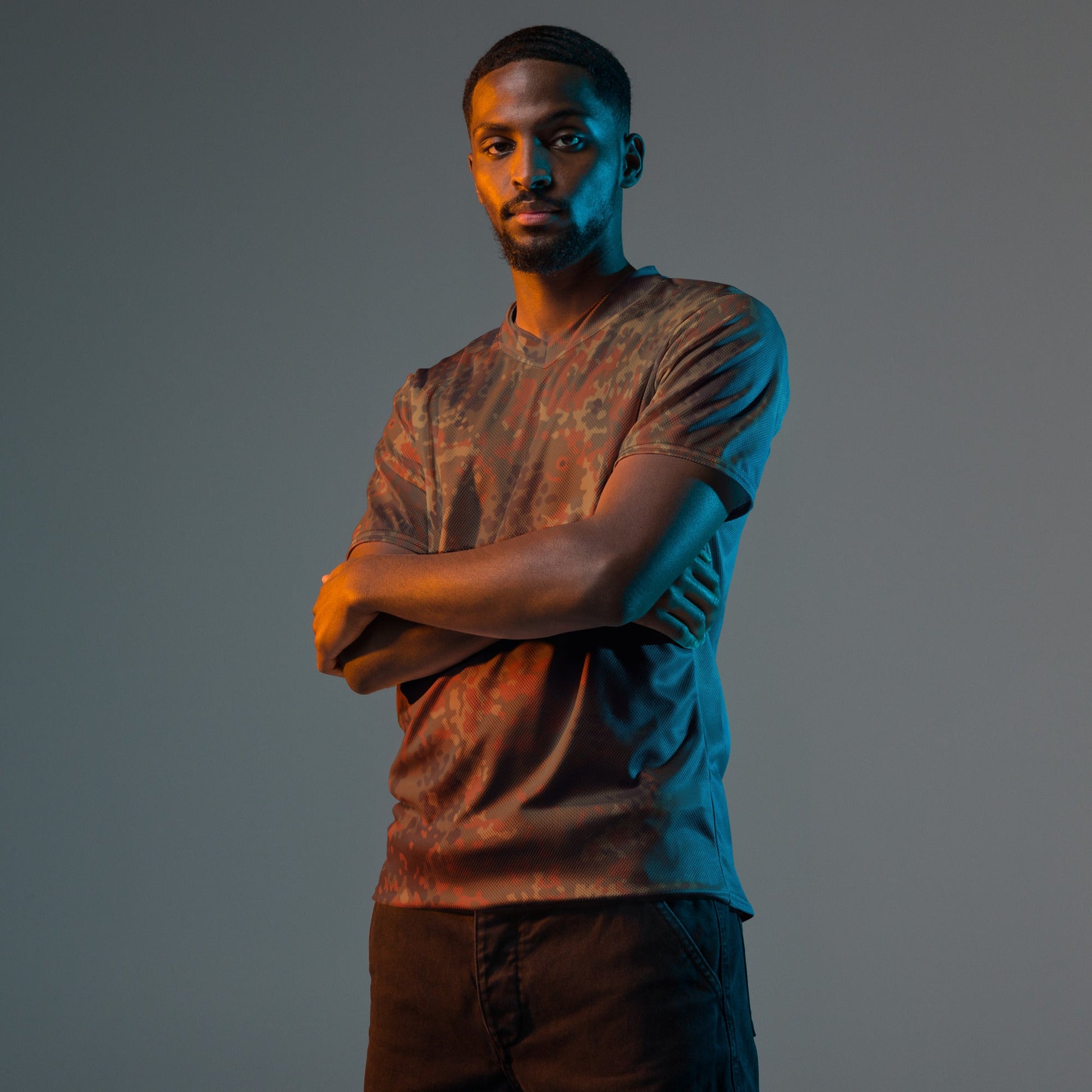 German Flecktarn CAMO unisex sports jersey Sports Jerseys