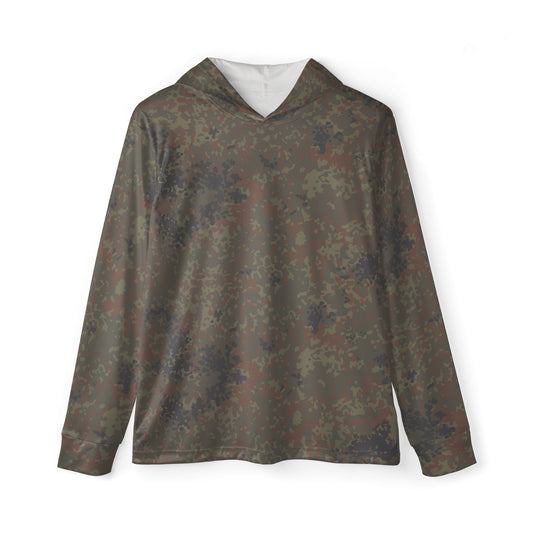 German Flecktarn CAMO Unisex Sports Warmup Hoodie - XS