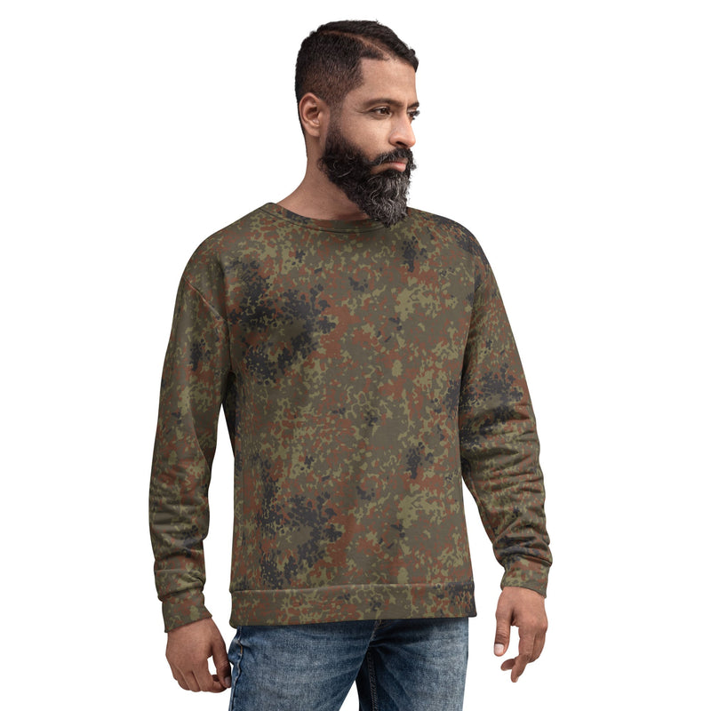 Flecktarn Bundeswehr Woodland CAMO Unisex Sweatshirt