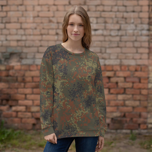 German Flecktarn CAMO Unisex Sweatshirt - Sweatshirts