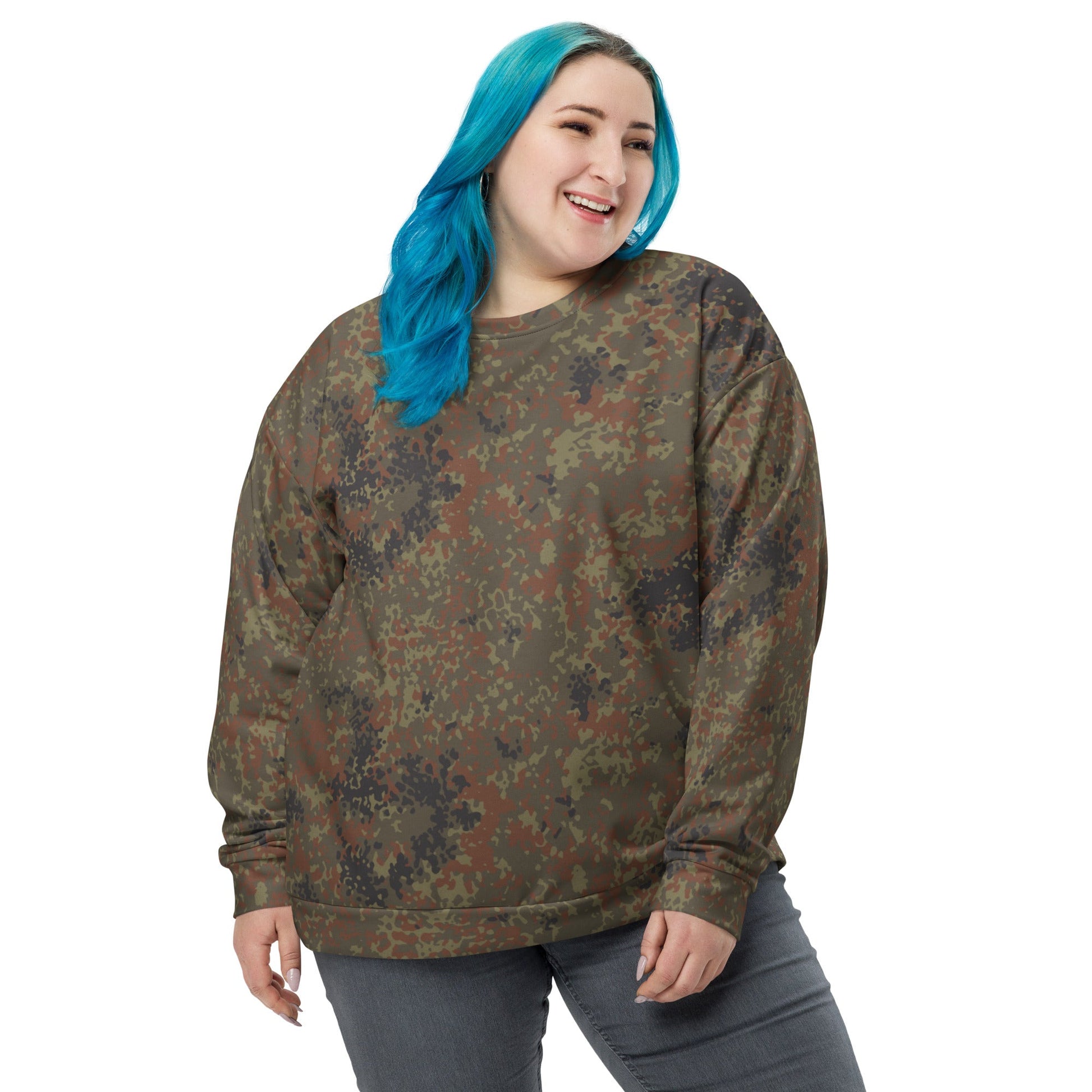 German Flecktarn CAMO Unisex Sweatshirt