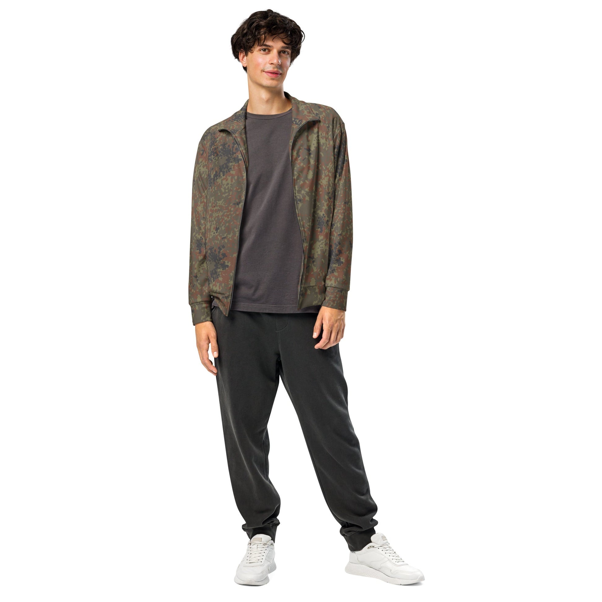 German Flecktarn CAMO Unisex Track Jacket