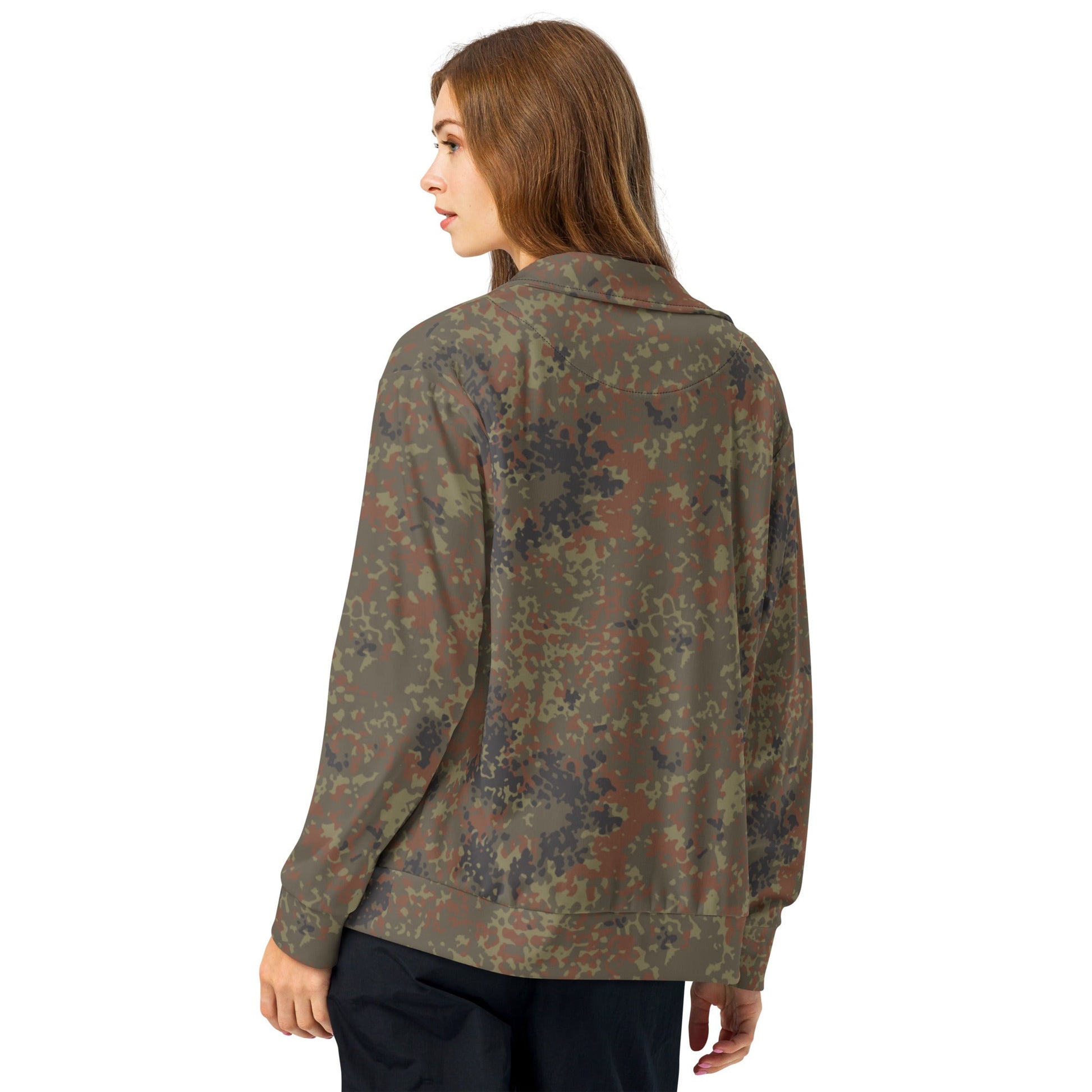 German Flecktarn CAMO Unisex Track Jacket