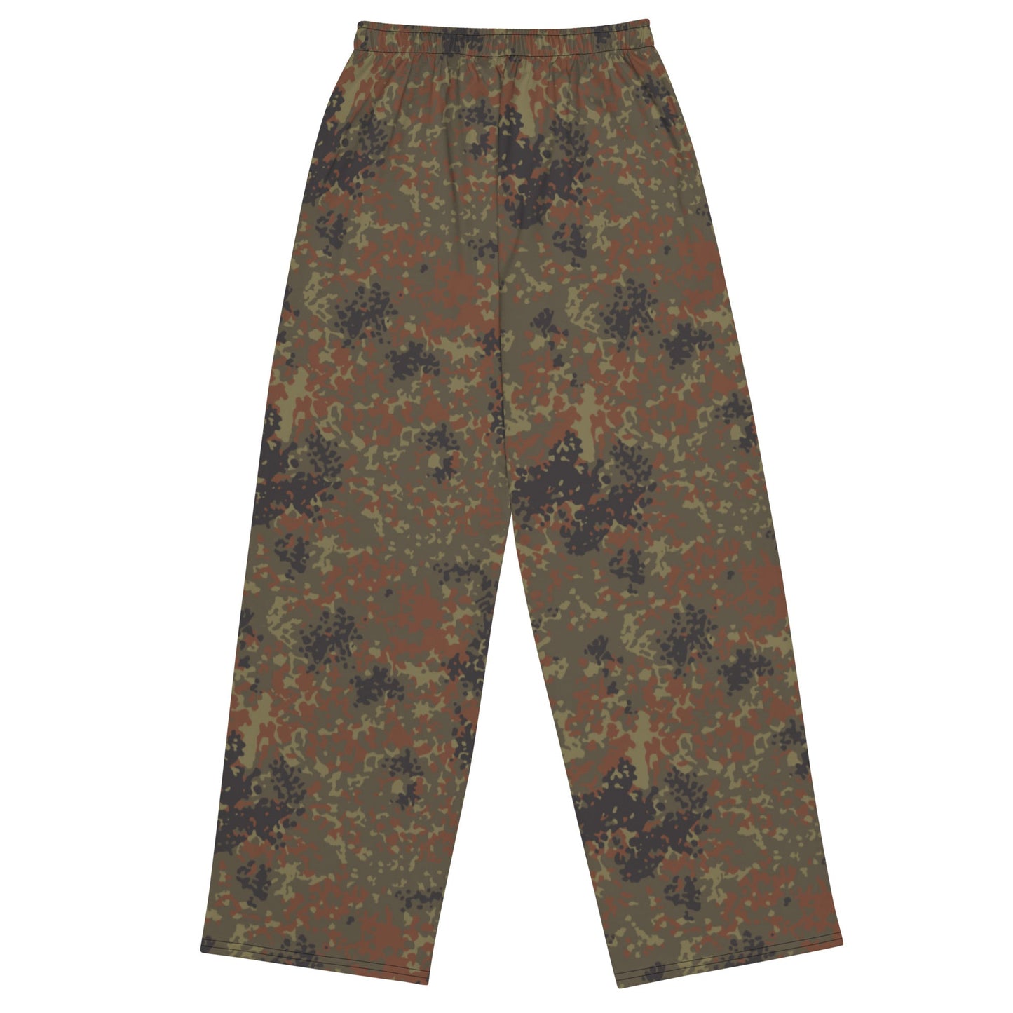 German Flecktarn CAMO Unisex Wide-Leg Leisure Pants